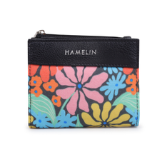 Olivia Bi-Fold Vegan Wallet for Women (Vibrant Daisies)