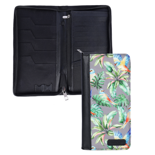 Ultimate RFID Blocking Passport Organizer (Lilac Flutter)