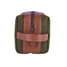 Tweed DOPP Kit for Men (Olive)