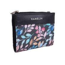 Olivia Bi-Fold Vegan Wallet for Women (Pastel Vines)