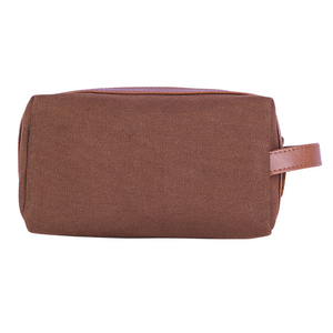 Tweed DOPP Kit for Men ( Walnut Brown)