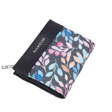 Olivia Bi-Fold Vegan Wallet for Women (Pastel Vines)