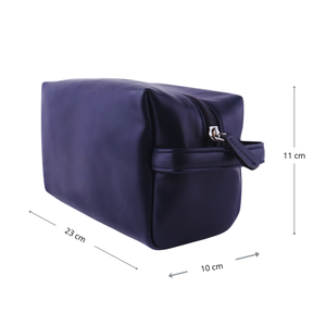 Tweed DOPP Kit for Men (Navy Blue)