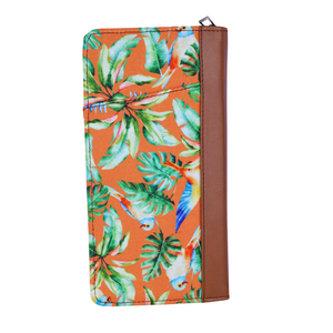 Ultimate RFID Blocking Passport Organizer (Coral Flutter)