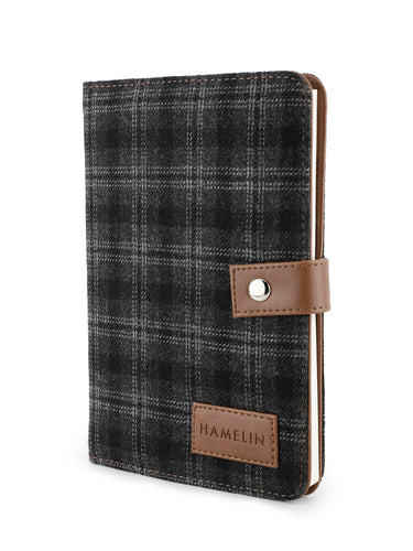 Tweed Journal (Slate Grey Twill) - FINAL SALE