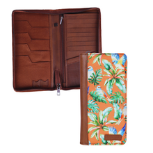 Ultimate RFID Blocking Passport Organizer (Coral Flutter)