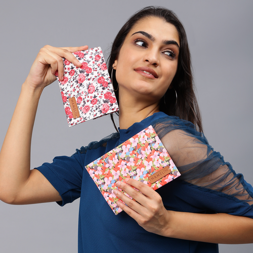 Privacy Pouch for Women (Set Of Two) - Floral Adventure