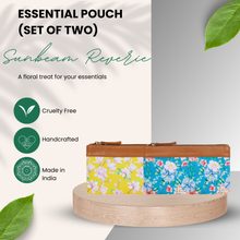 Essentials Pouch - Set of two (Sunbeam Reverie)