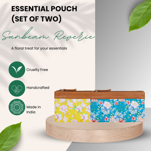 Essentials Pouch - Set of two (Sunbeam Reverie)