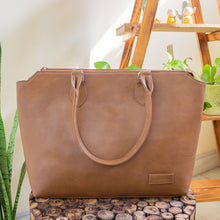 Essentials - Peanut Brown Tote Bag for Women - SAMPLE SALE