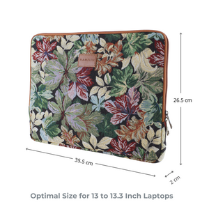 Zeus Macbook Sleeve / Laptop Sleeve (Floret Zipped)