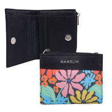 Olivia Bi-Fold Vegan Wallet for Women (Vibrant Daisies)